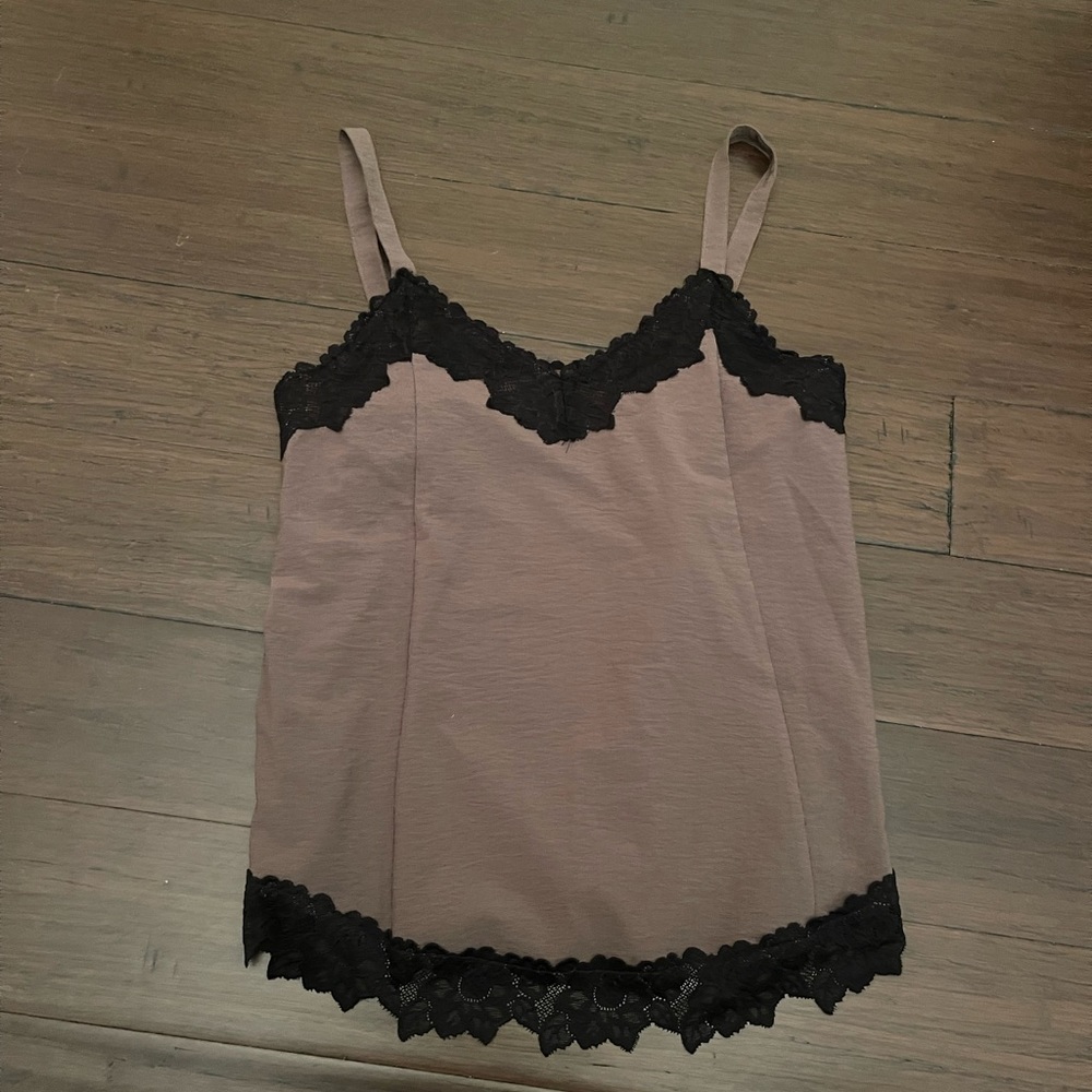 Smell The Roses Lace Tank